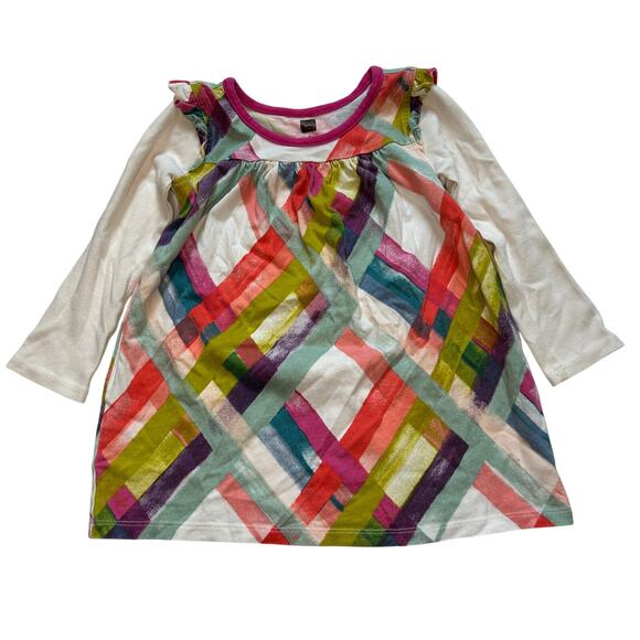 Tea Collection Cotton Dress - Size 2 - Picture 1 of 4